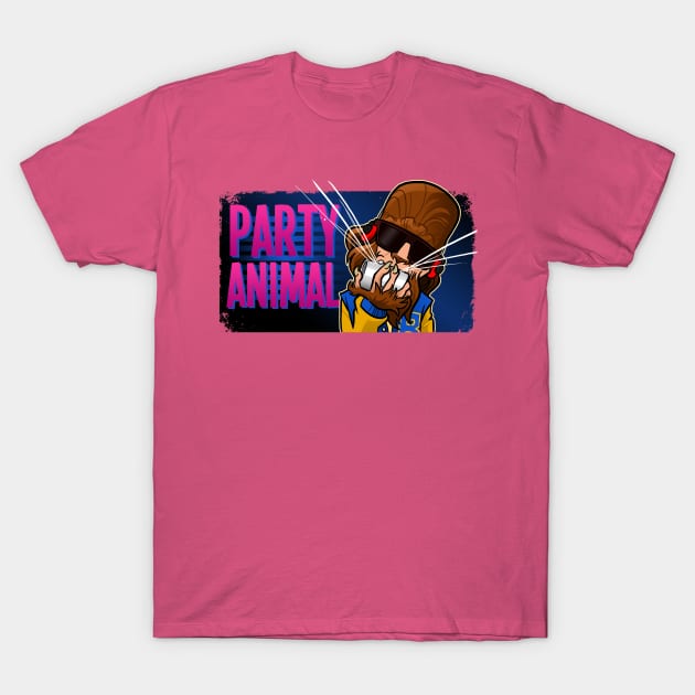 Party Animal T-Shirt by binarygod